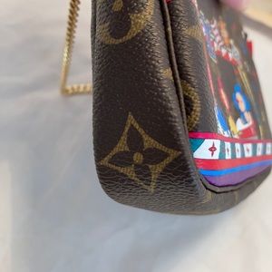 Louis Vuitton, Bags, Louis Vuitton Christmas 220 Mini Pochette Access